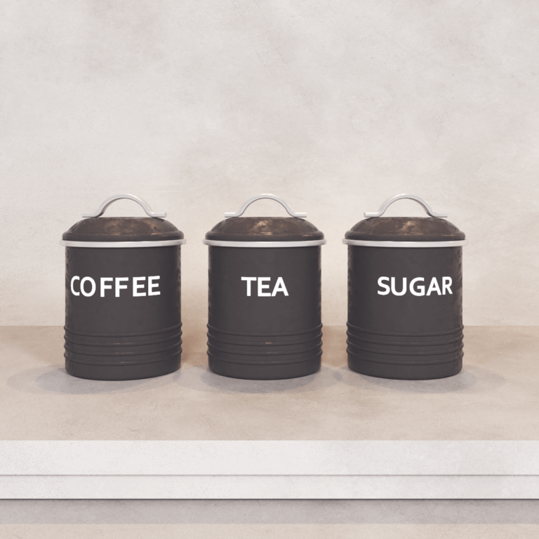 Conjunto potes cantinho café