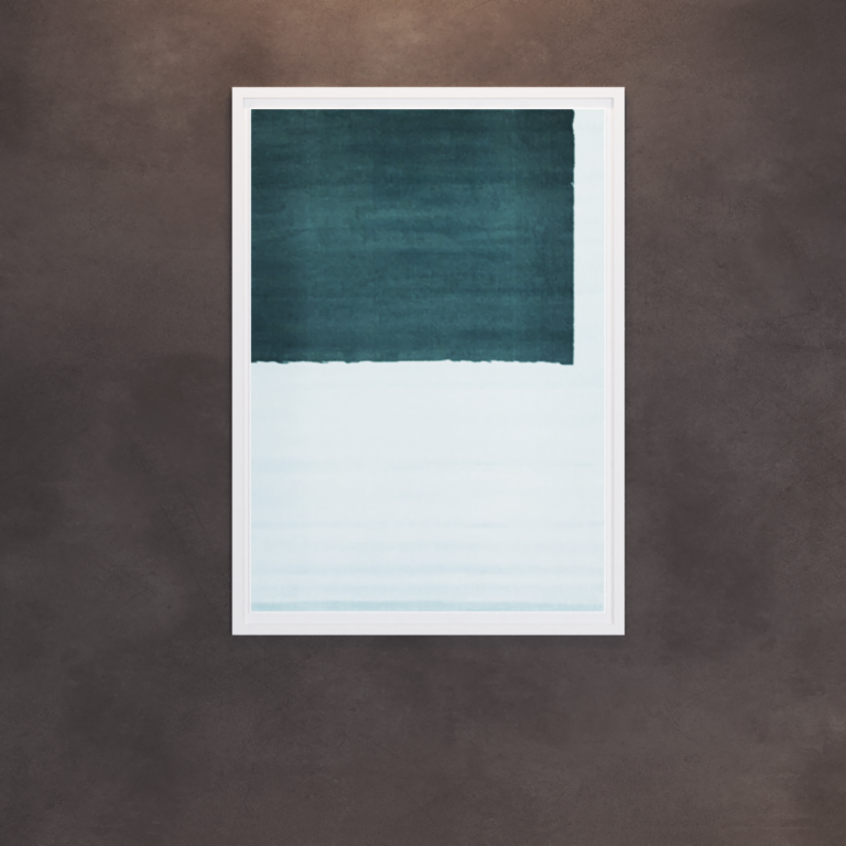 Quadro azul Stillback