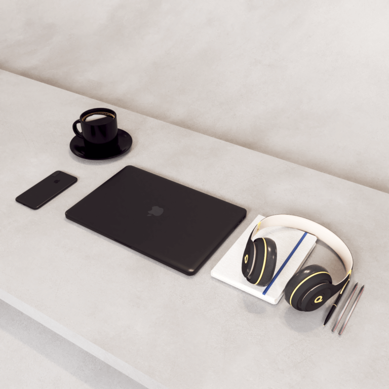 Set Macbook e coffee