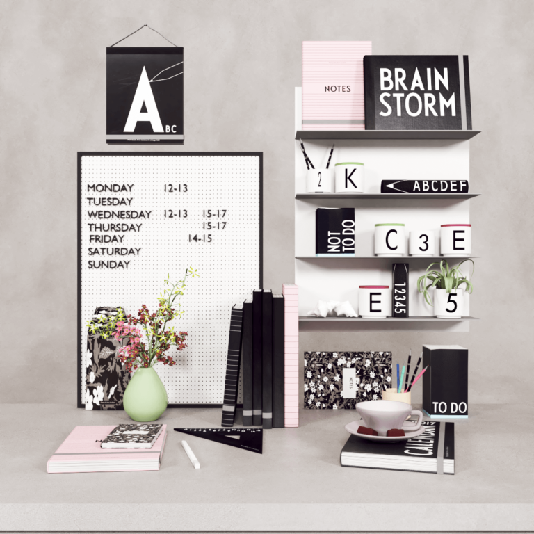 Set decor home office - girl