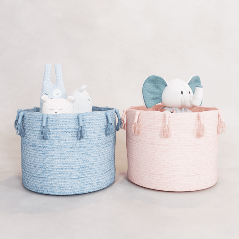 Cestos tricô
