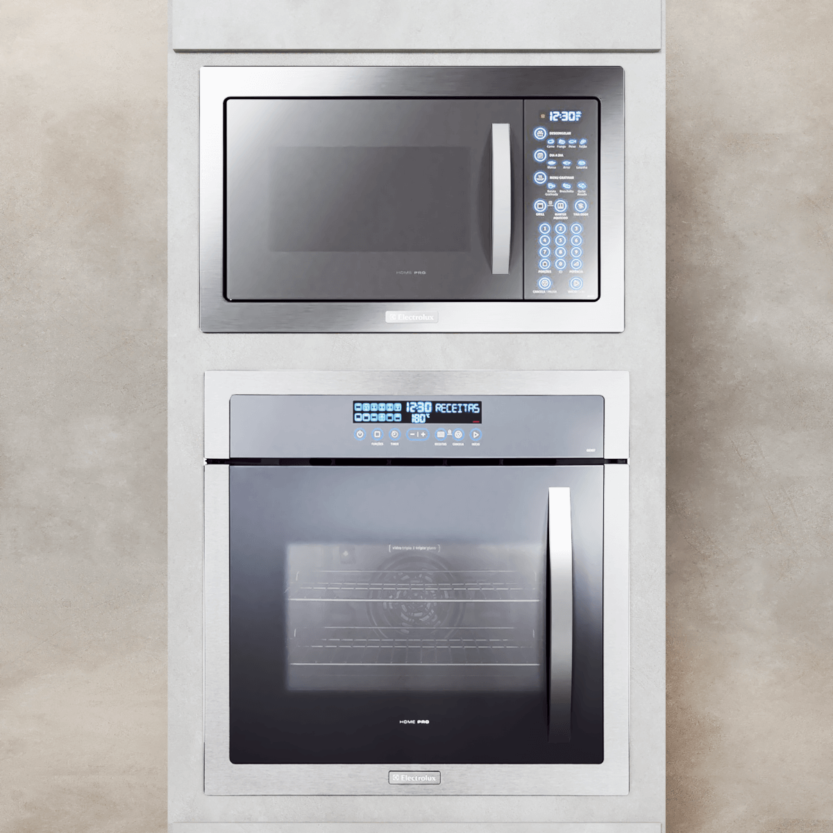 Forno e Microondas - Electrolux - Conecta 3D Models