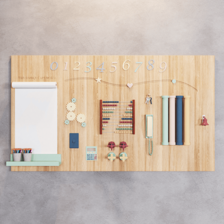 Painel Sensorial kids