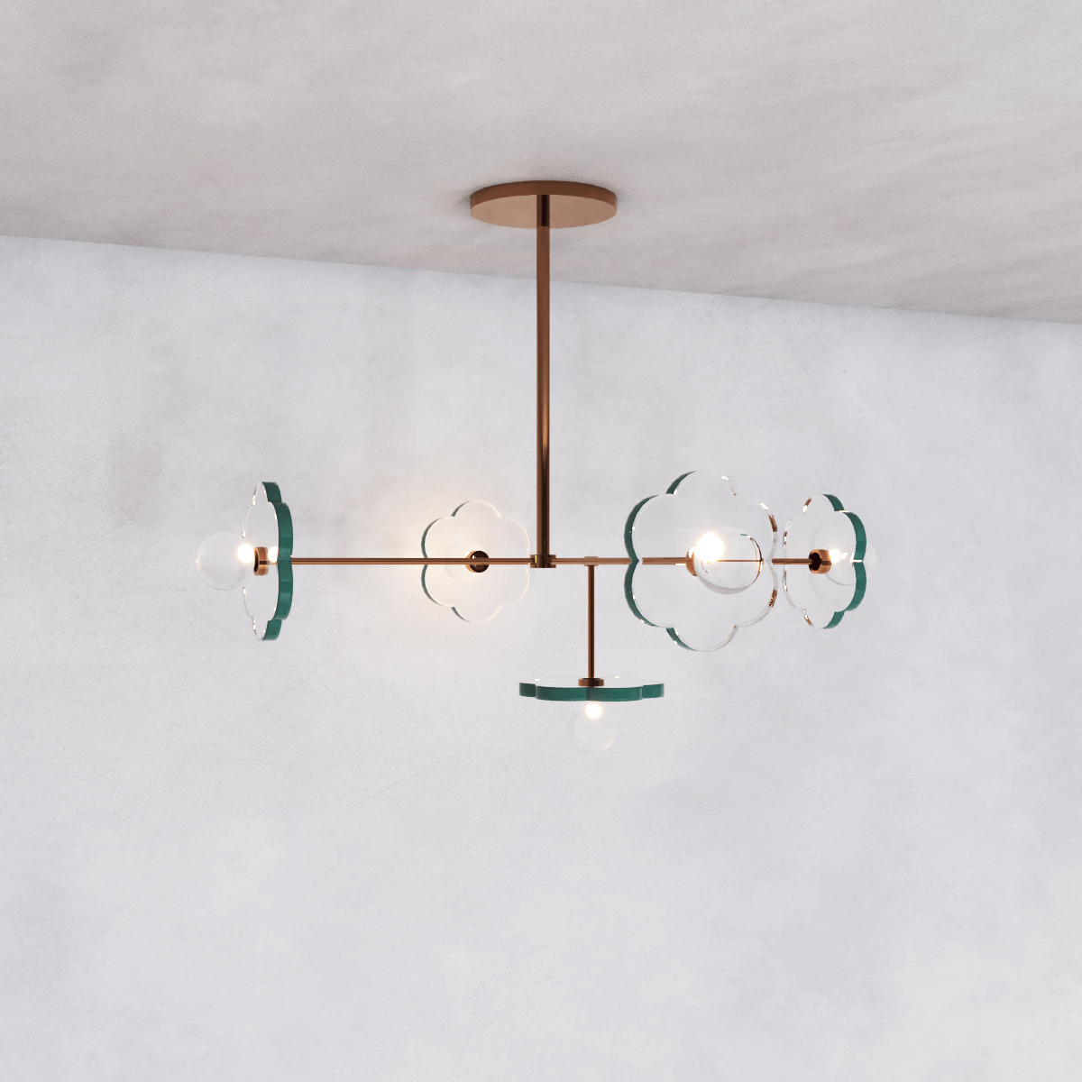 Pendente Alexa Chandelier - Conecta 3D Models