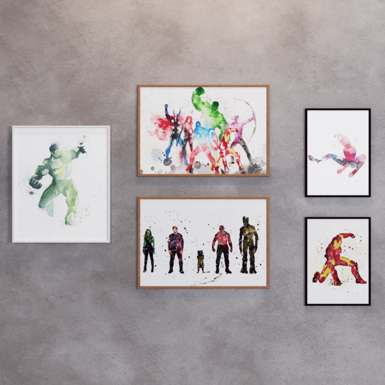 Quadros Super Herois