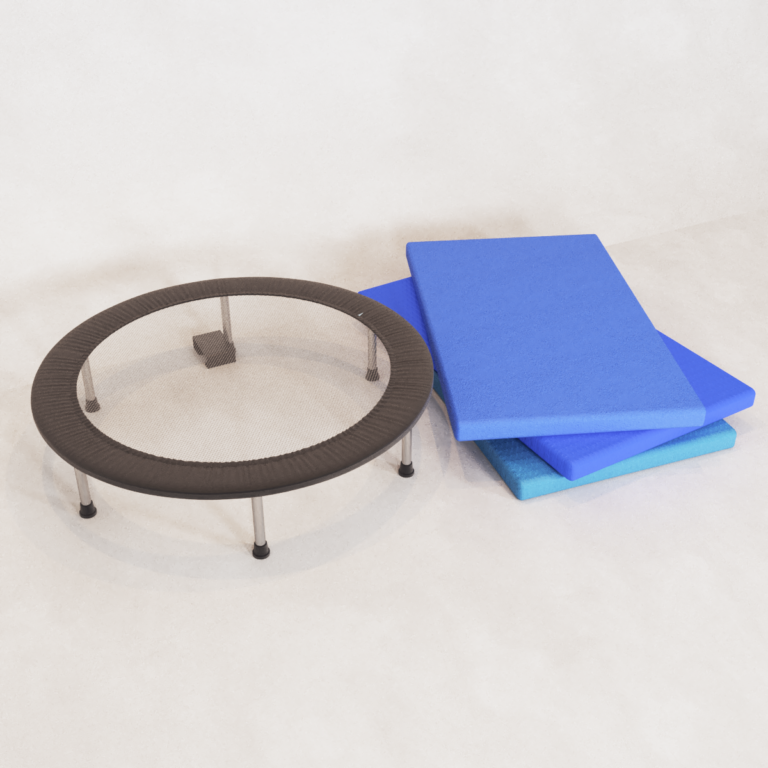 C3D - Cama Elástica e Tatame