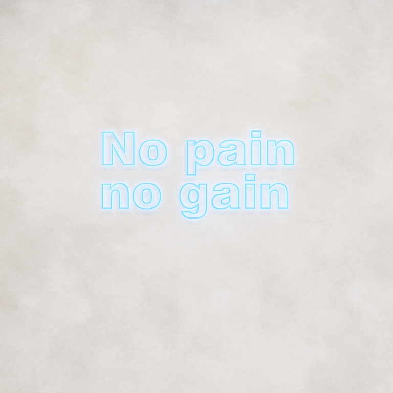 C3D - No pain no gain