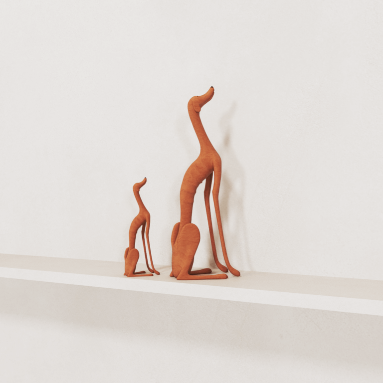 C3D - Escultura 8 - Cachorro Baleia_Marcos de Sertânia