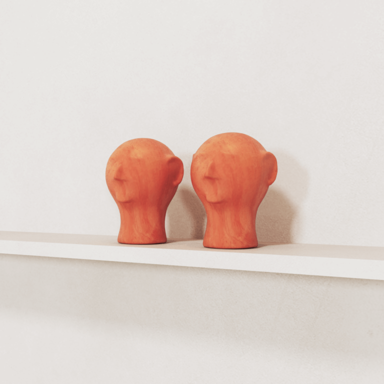 C3D - Escultura Cabeca Cida Lima 2