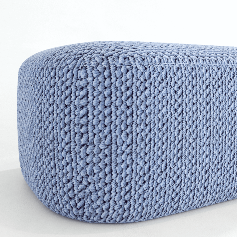 00 C3D - Tecido Lã - azul escuro