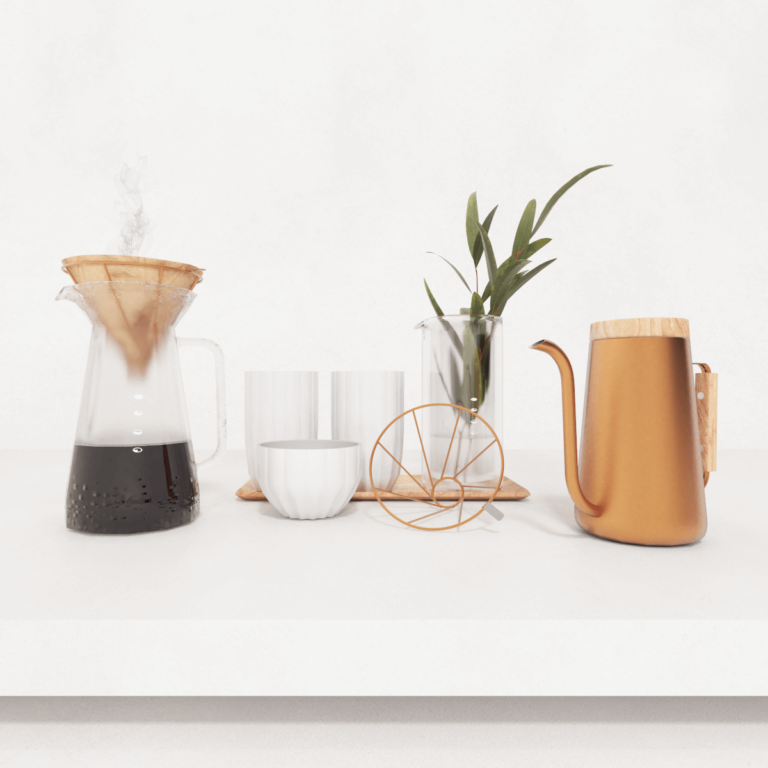 C3D - Café coado