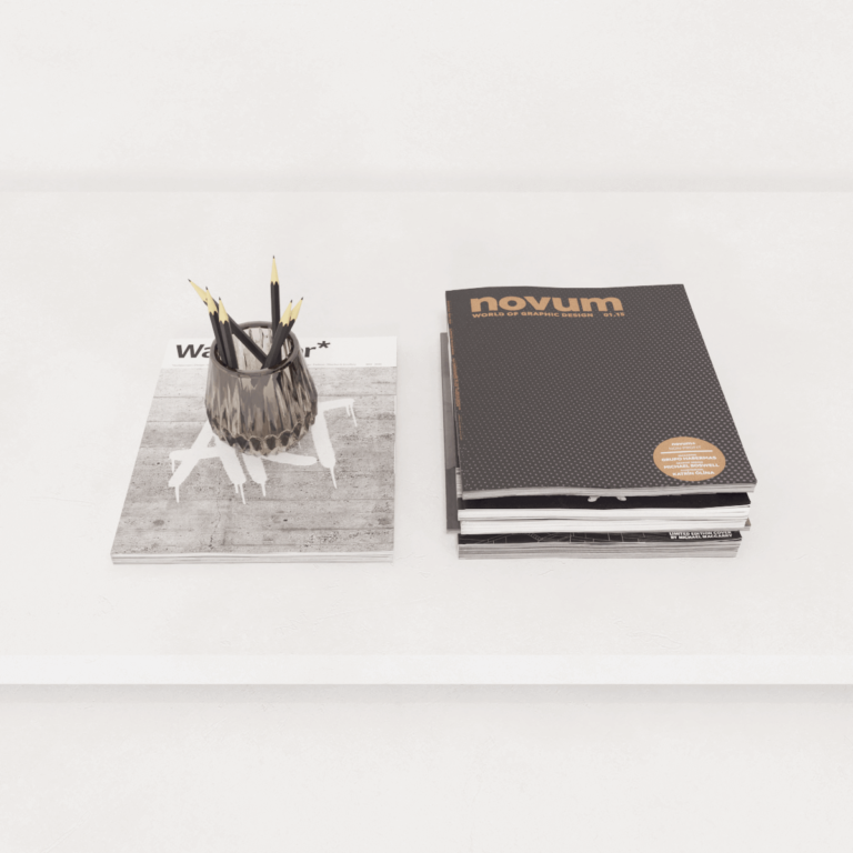 C3D - Livros e Porta Lápis