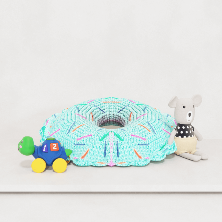 C3D - Almofada Donut e ursinhos