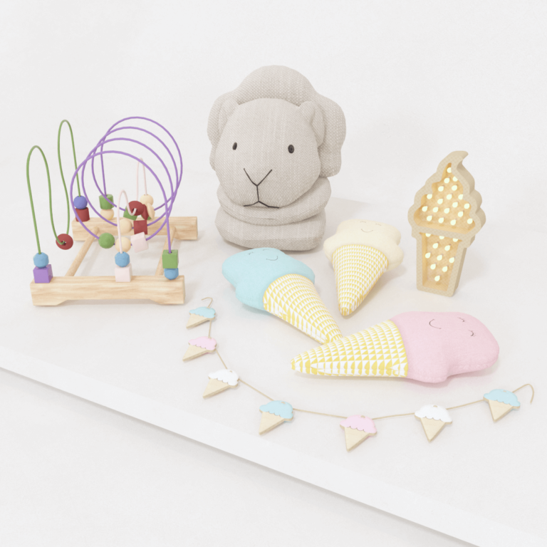 C3D - Brinquedos ice cream