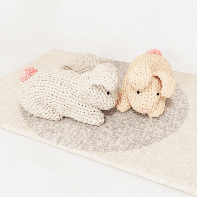 C3D - Coelhinhos de Tricô