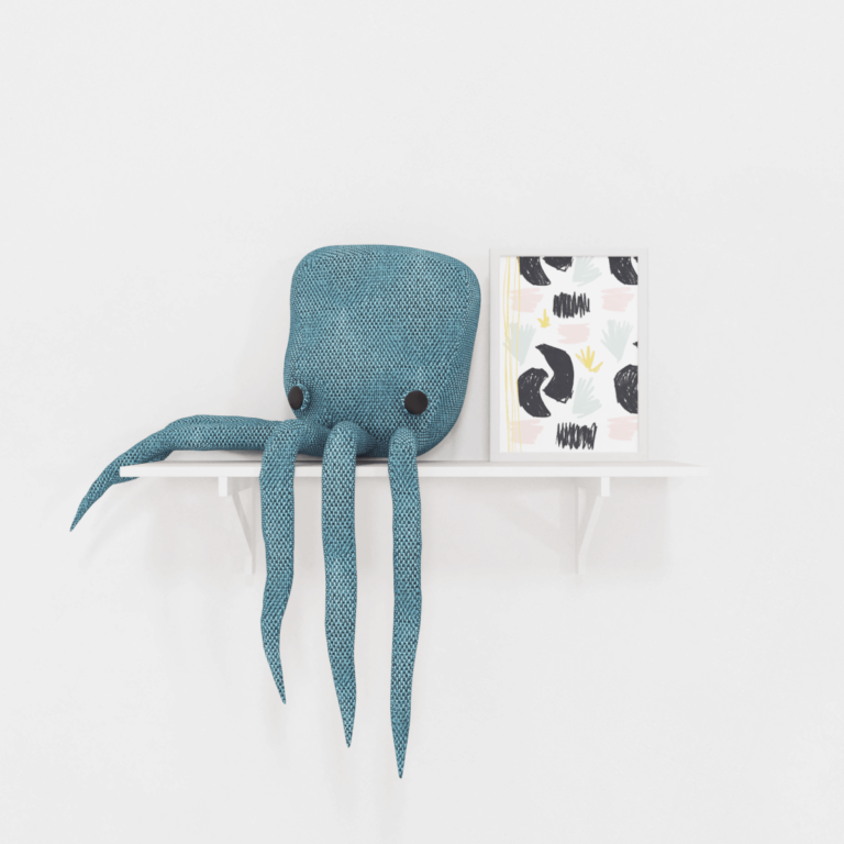 C3D - Decor polvo pelúcia e quadro