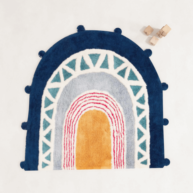 C3D - Tapete Rainbow Petróleo - Muskinha