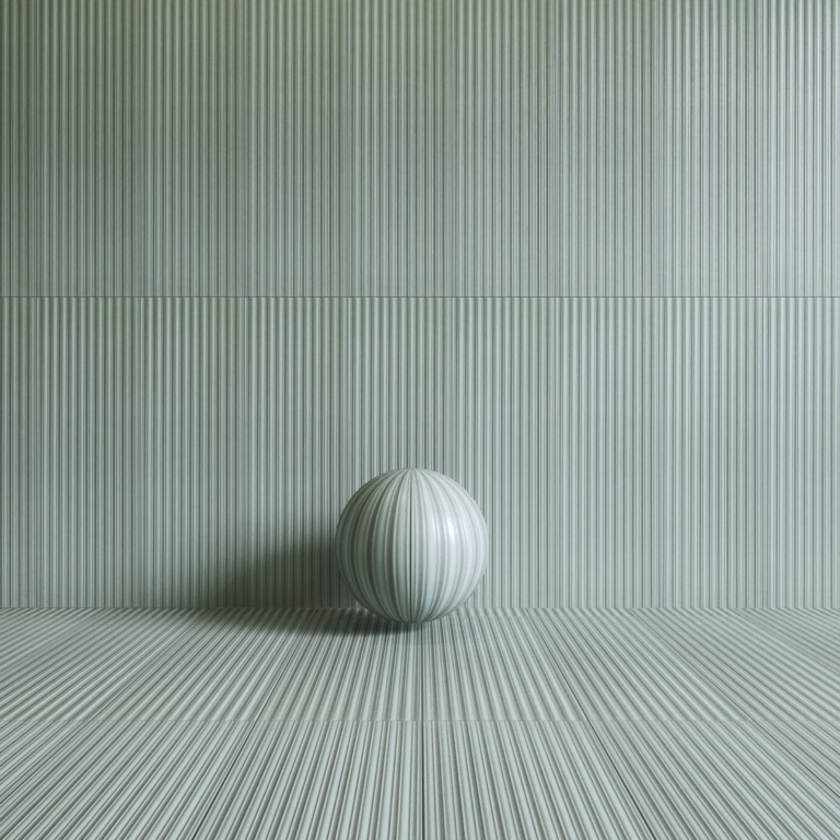 00 C3D - Aquamarine Zigzag 30x90