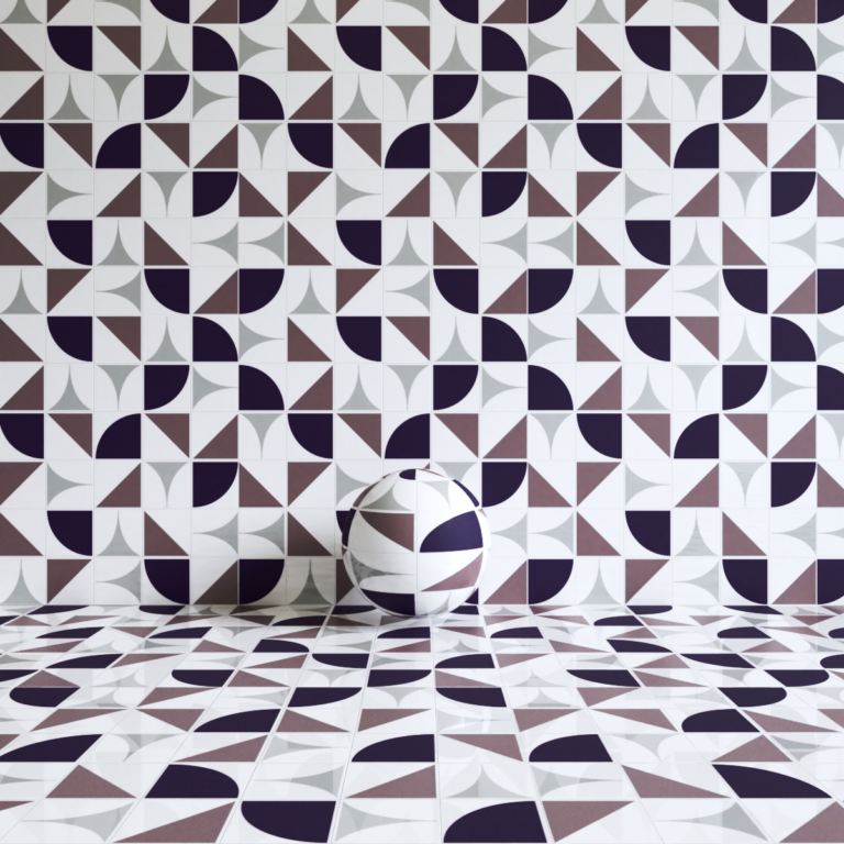 00 C3D - Azulejo Coloridos Kit Minos