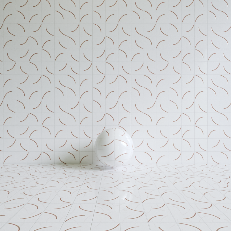 00 C3D - Azulejo Rosa Salmão Malia