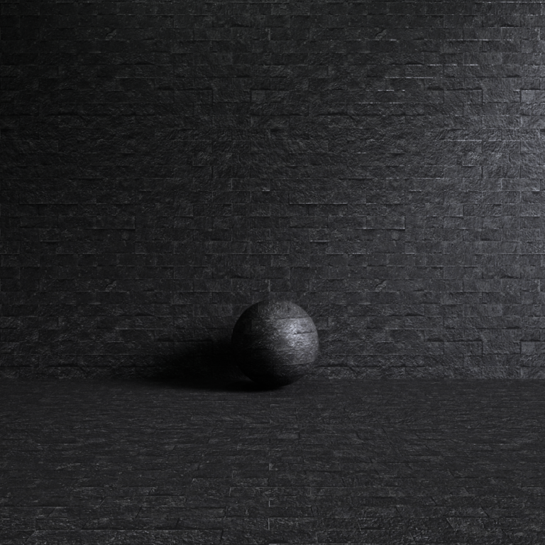 00 C3D - Moon Black Brick