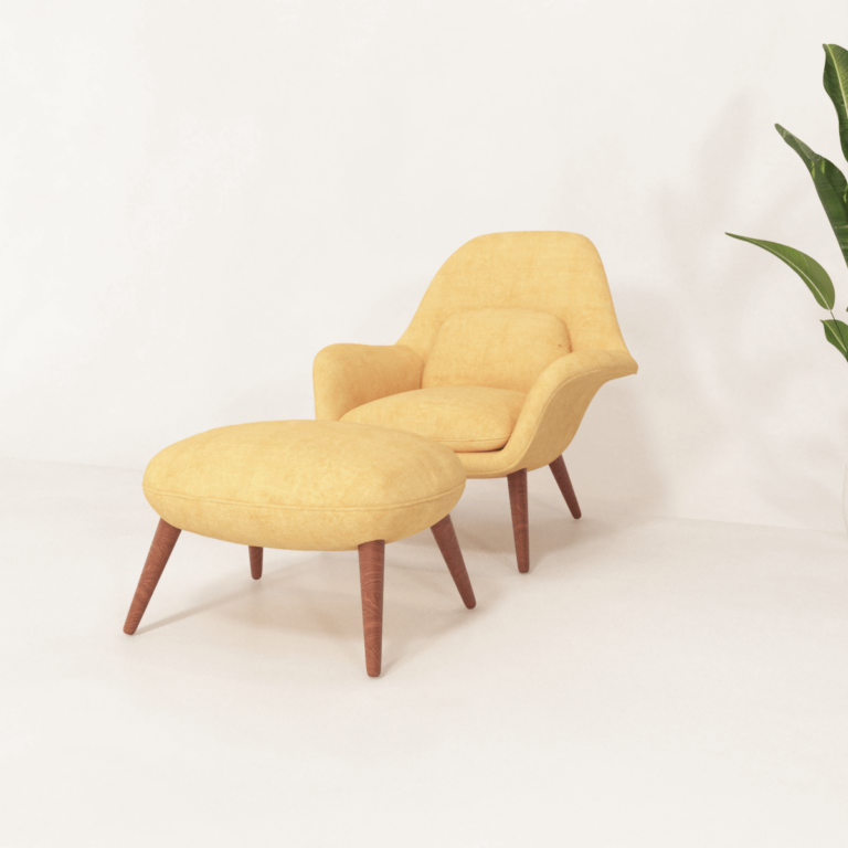 C3D - Poltrona Mostarda