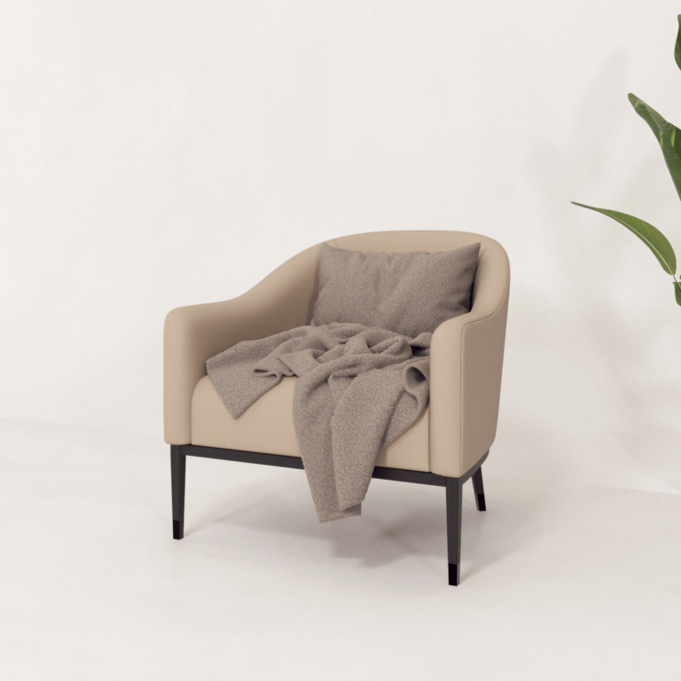 C3D - Poltrona Shiprok Bege