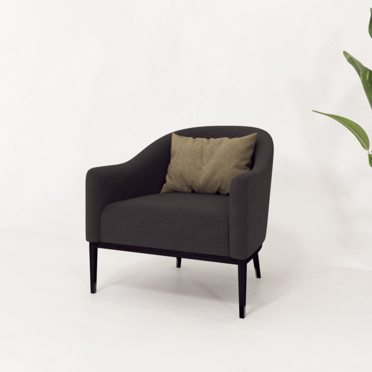 C3D - Poltrona Shiprok Preta
