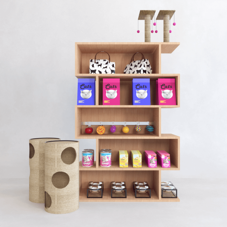 C3D - Expositor pet shop 01