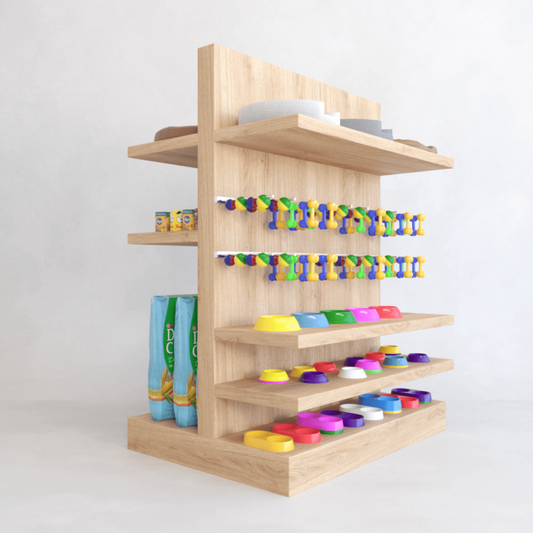 C3D - Expositor pet shop 02