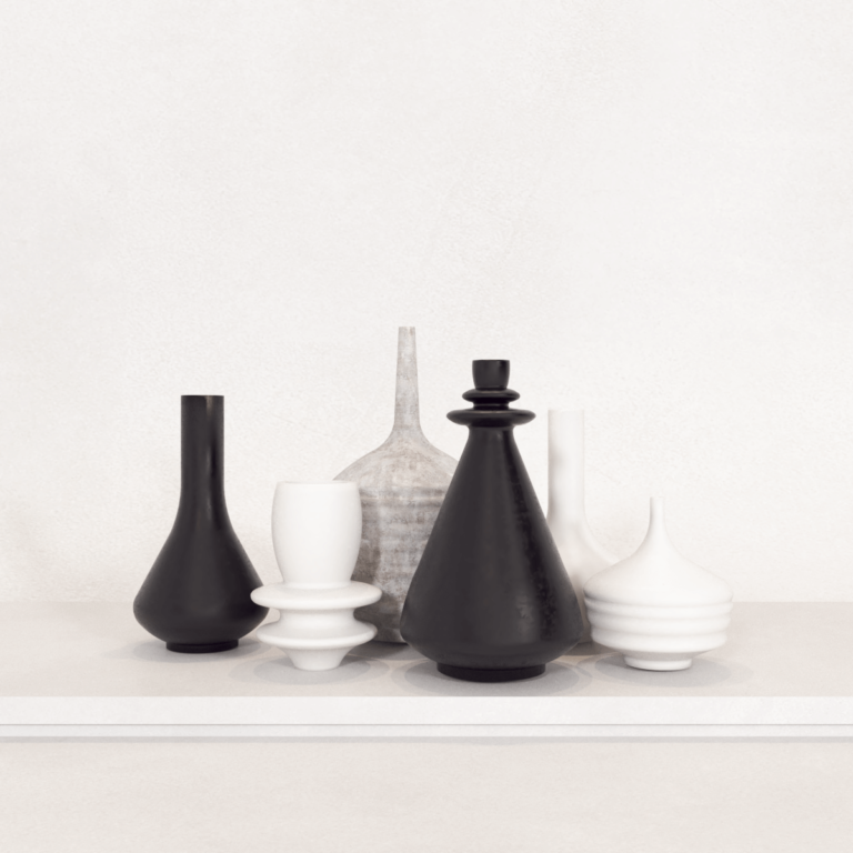 C3D - Conjunto de Vasos