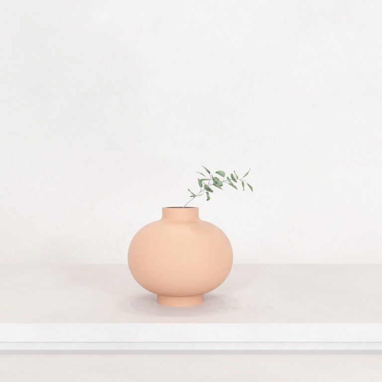 C3D - Vaso Cerâmica Redondo