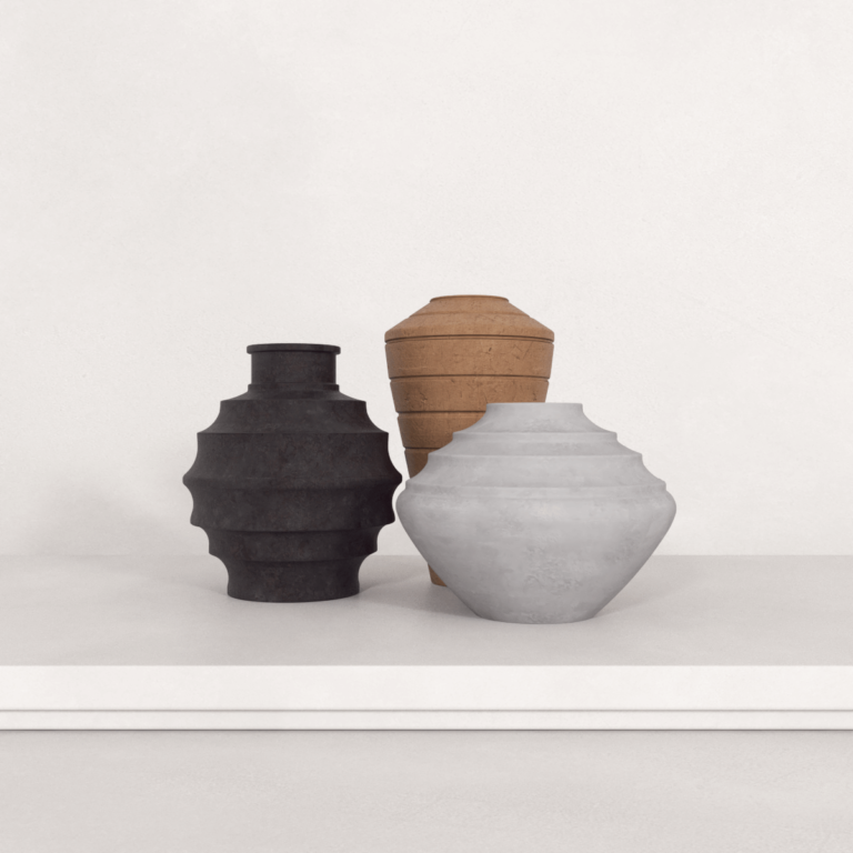 C3D - Vasos Terracota