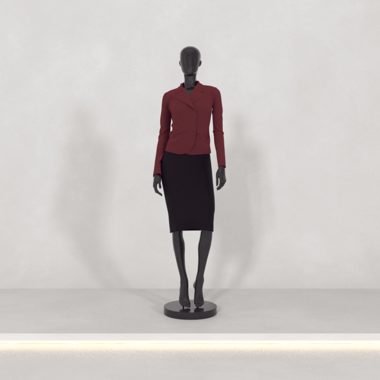 C3D - Manequim Roupa Social fem