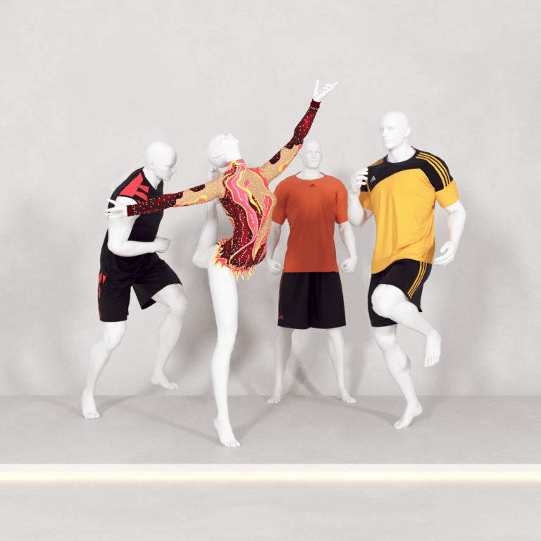C3D - Manequim Roupas de Esporte
