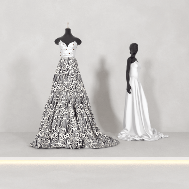 C3D - Manequim Vestido de Noiva 02