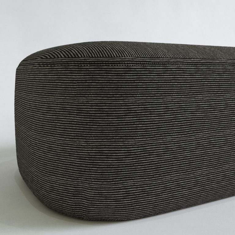 00 C3D - Lã Tweed Preto