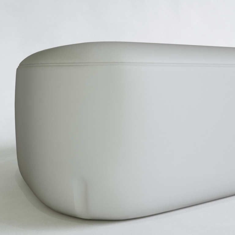 00 C3D - Tecido Seda Branco