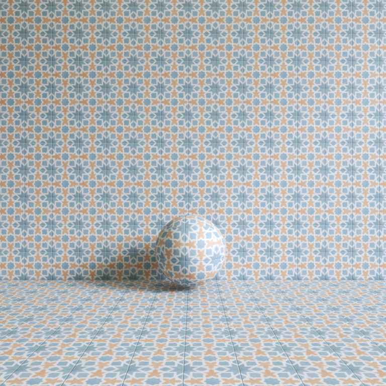 00 C3D - Ceramica PS Zellinge Decor Blue Mt