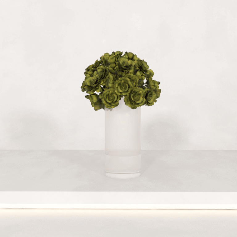 C3D - Arranjo Flores Verdes 21