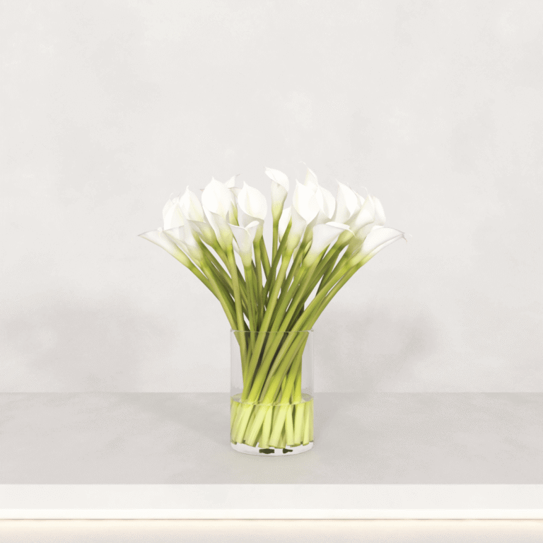 C3D - Arranjo Tulipas Brancas 22