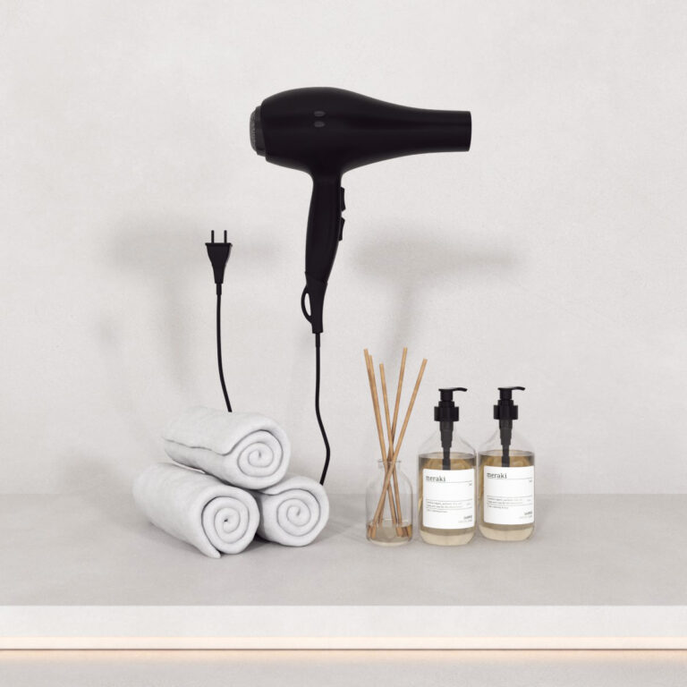 C3D - Secador com cosméticos