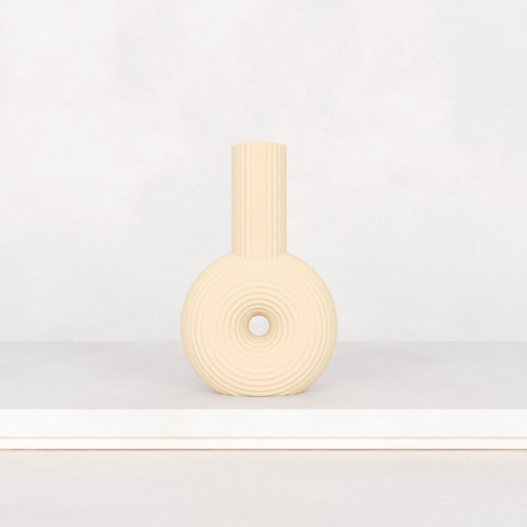 C3D - Vaso Donut - bege