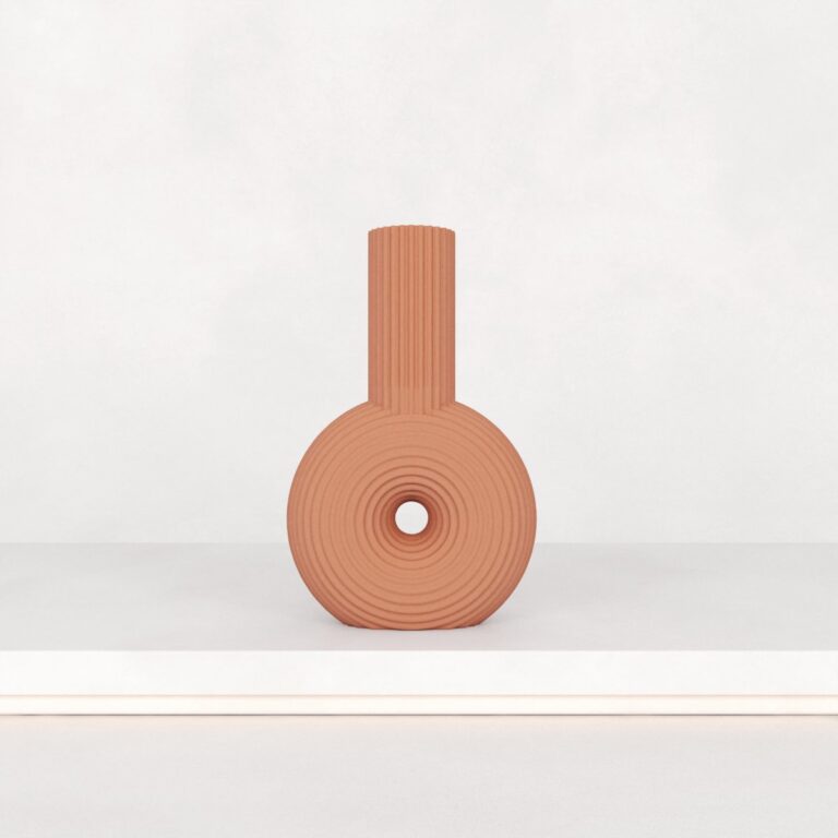 C3D - Vaso Donut - terracota