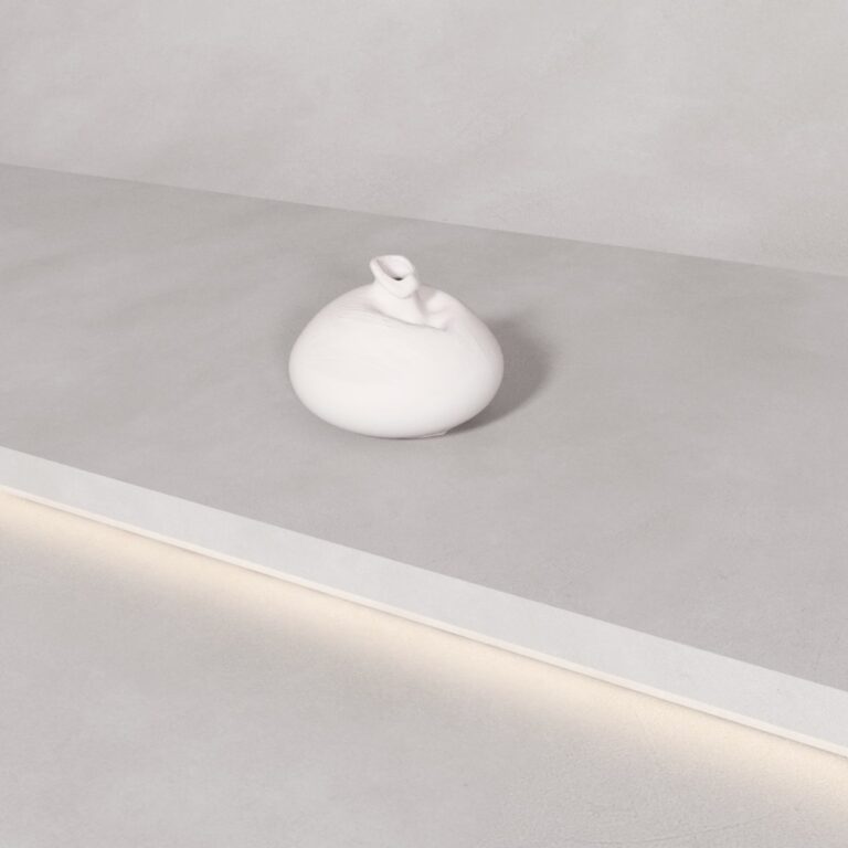 C3D - Vaso Petra Round Cerâmica
