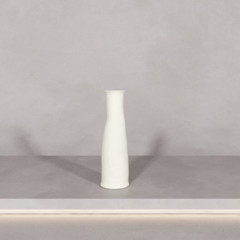 C3D - Vaso em Porcelana Dama da Noite Troncos - Le Motif