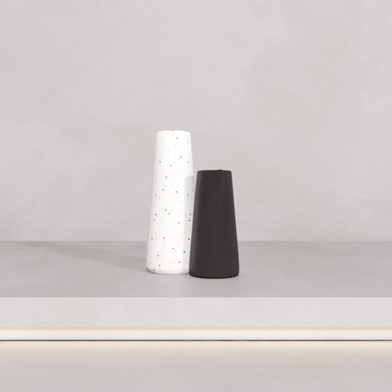 C3D - Vasos preto e granilite