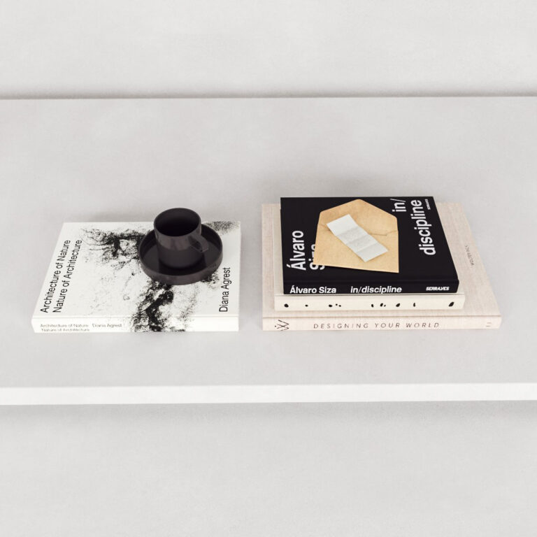 C3D - Conjunto livros e xícara