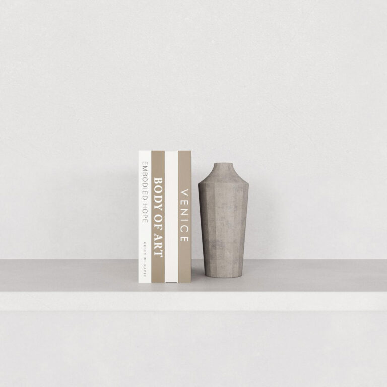 C3D - Livros e Vaso