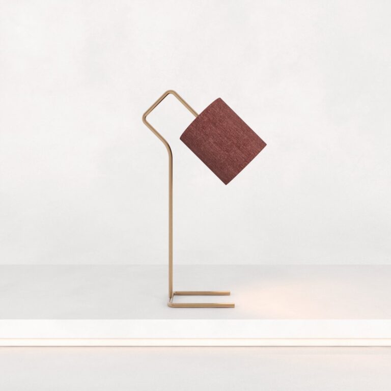 C3D - Abajur Bob vinho - Cristiana Bertolucci
